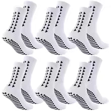 6 Pack Grip Socks